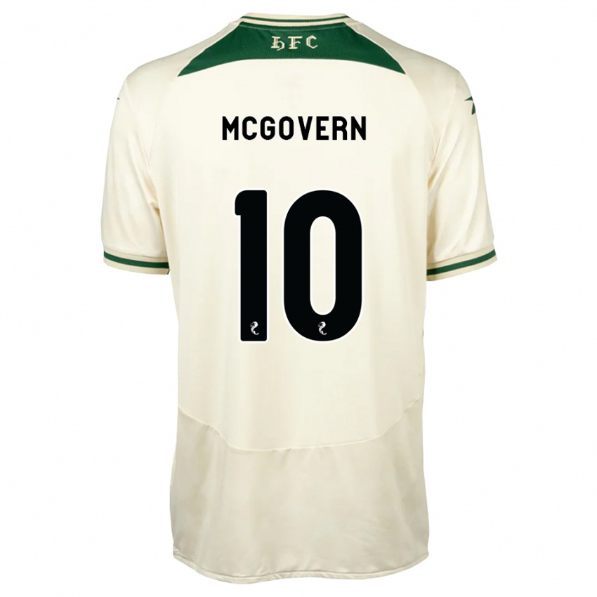נשים Kathleen Mcgovern #10 לבן ירוק יער הרחק ג'רזי 2026/27 חולצה קצרה