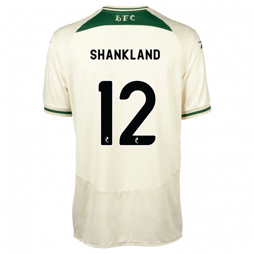 נשים Cole Shankland #12 לבן ירוק יער הרחק ג'רזי 2026/27 חולצה קצרה