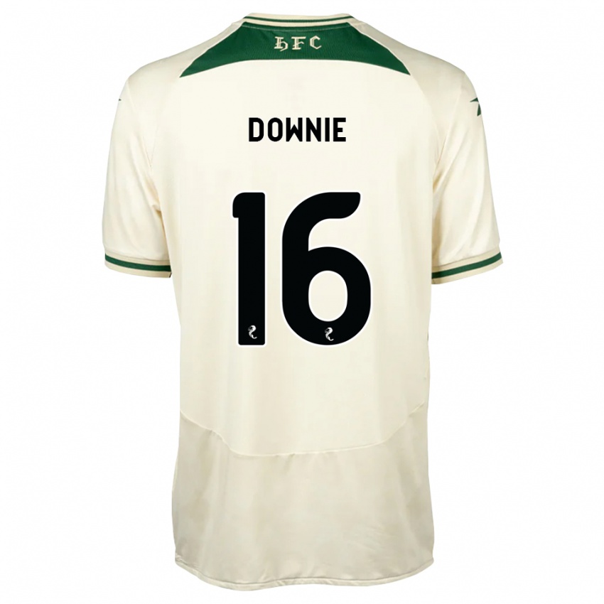 נשים Reiss Downie #16 לבן ירוק יער הרחק ג'רזי 2026/27 חולצה קצרה