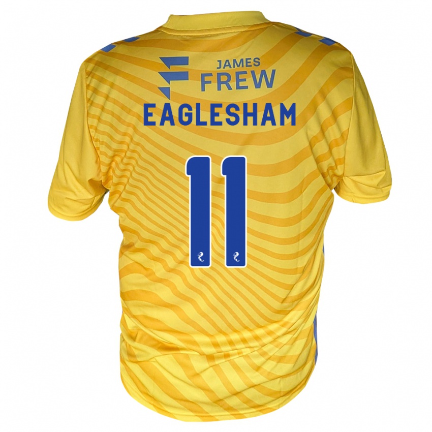נשים Cooper Eaglesham #11 כחול מלכותי צהוב הרחק ג'רזי 2026/27 חולצה קצרה