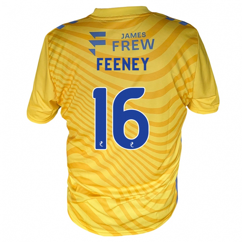 נשים Guy Feeney #16 כחול מלכותי צהוב הרחק ג'רזי 2026/27 חולצה קצרה