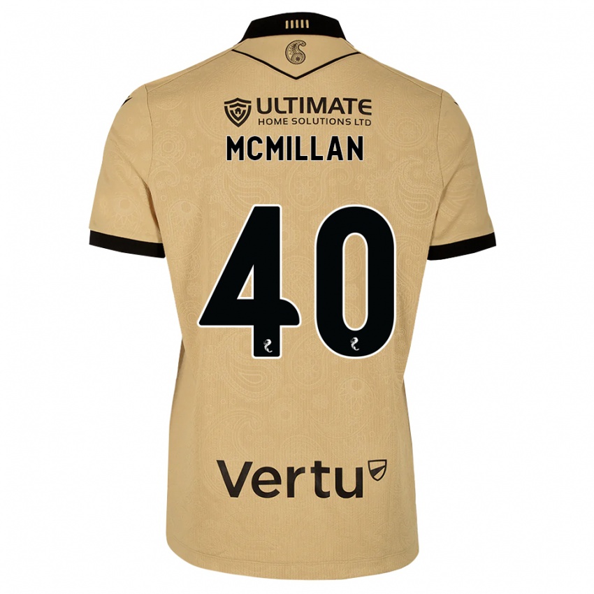 נשים Caiden Mcmillan #40 עץ שחור הרחק ג'רזי 2026/27 חולצה קצרה