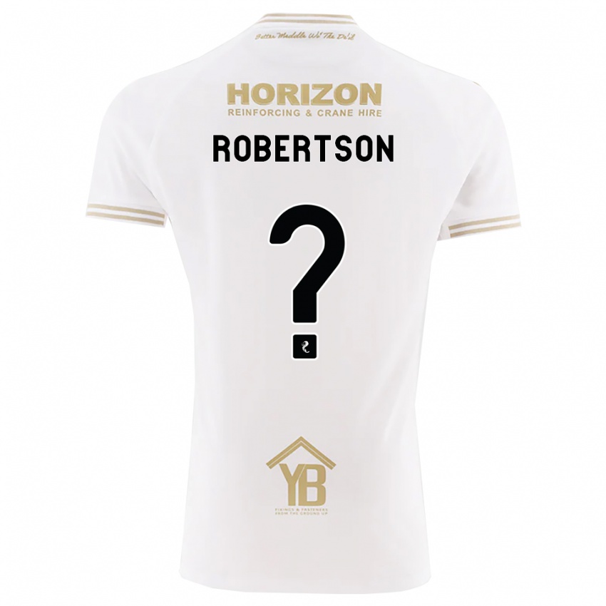 נשים Erin Robertson #0 חיטה לבנה הרחק ג'רזי 2026/27 חולצה קצרה