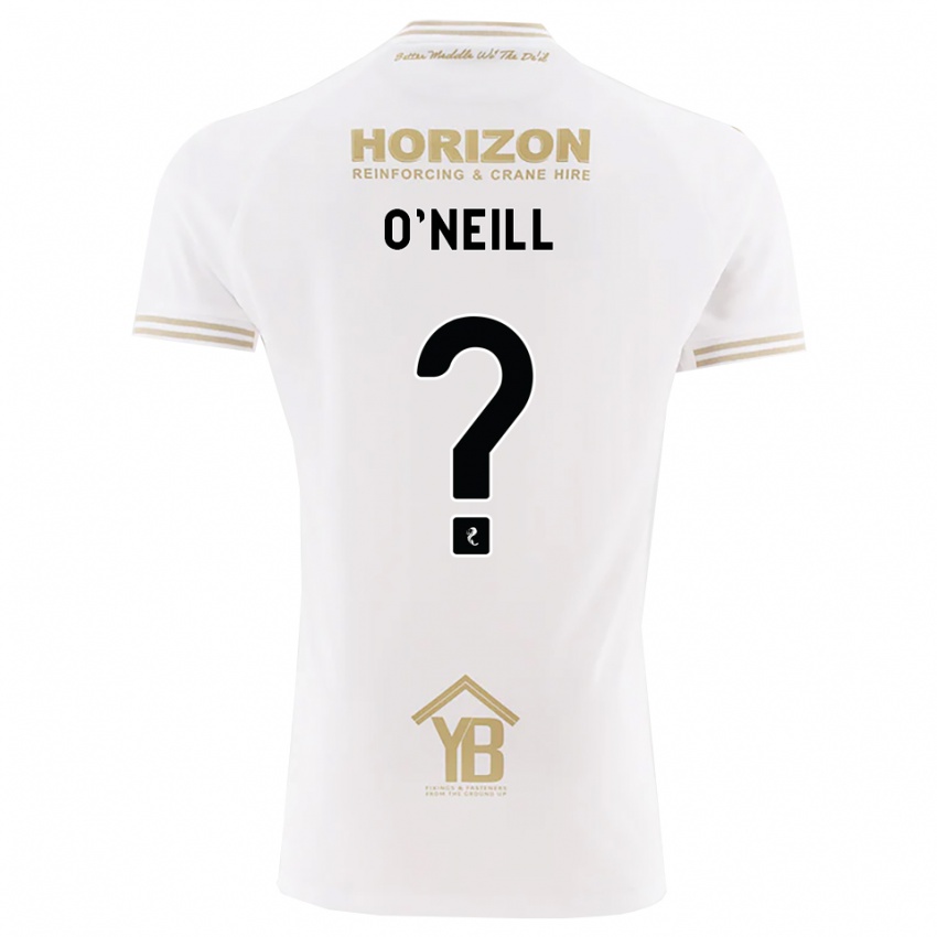 נשים Robyn O'neill #0 חיטה לבנה הרחק ג'רזי 2026/27 חולצה קצרה