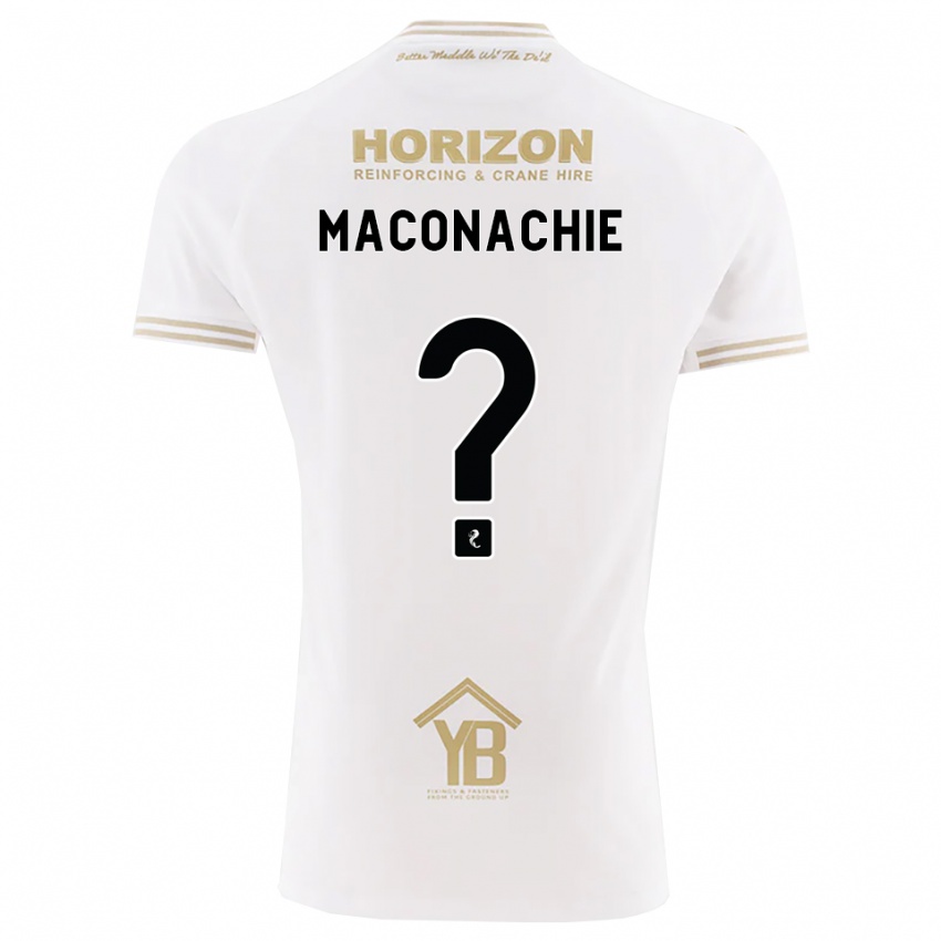 נשים Charlotte Maconachie #0 חיטה לבנה הרחק ג'רזי 2026/27 חולצה קצרה