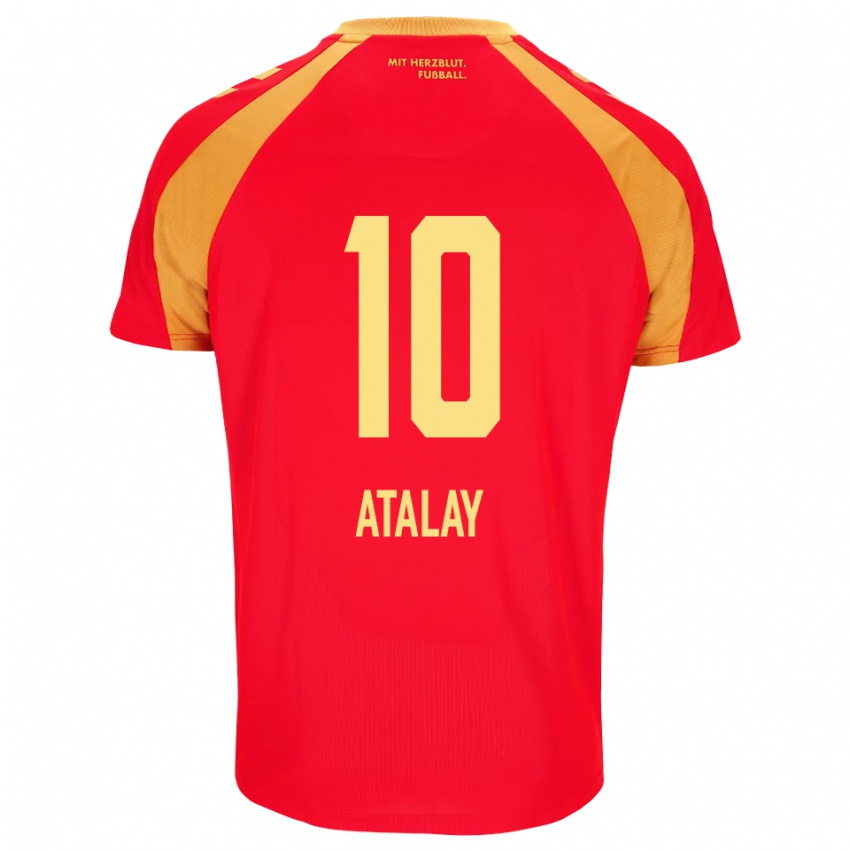 נשים Ibrahim Atalay #10 אדום כתום שחור הרחק ג'רזי 2026/27 חולצה קצרה
