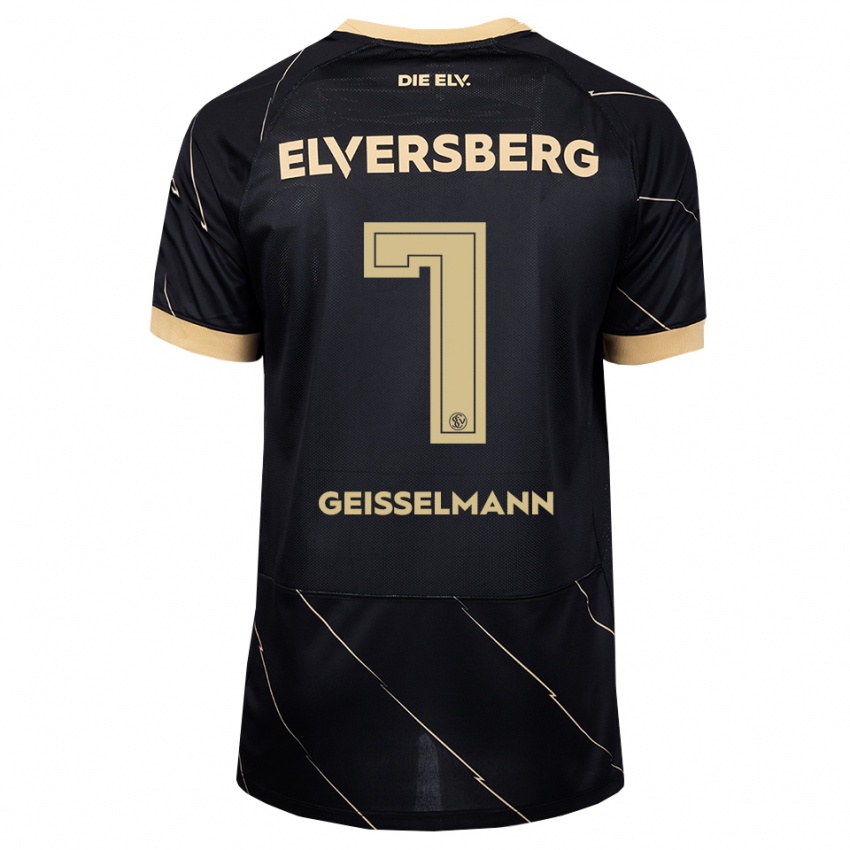 נשים Emil Geißelmann #7 שחור חום הרחק ג'רזי 2026/27 חולצה קצרה