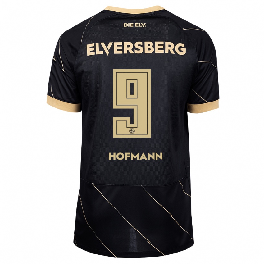 נשים Danny Hofmann #9 שחור חום הרחק ג'רזי 2026/27 חולצה קצרה