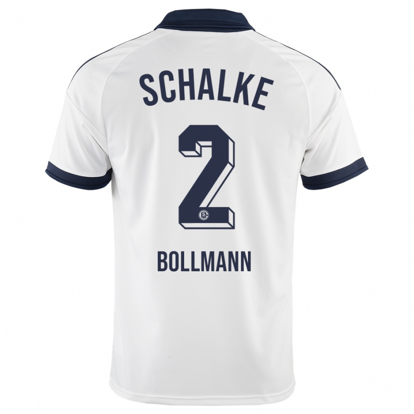 נשים Nathalie Bollmann #2 שחור לבן הרחק ג'רזי 2026/27 חולצה קצרה