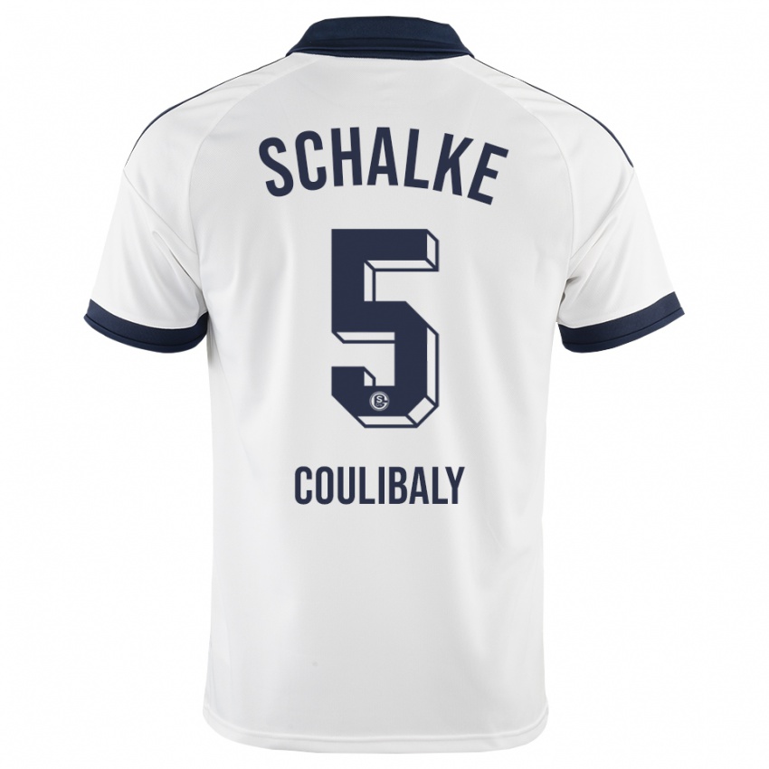 נשים Barakissa Coulibaly #5 שחור לבן הרחק ג'רזי 2026/27 חולצה קצרה