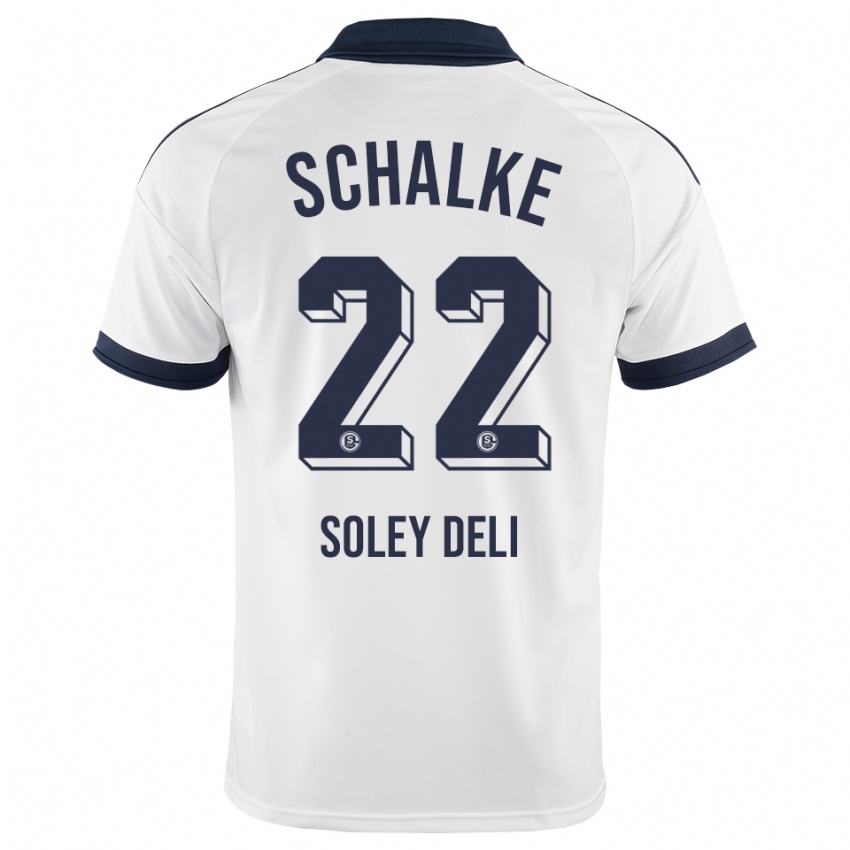 נשים Dilara Soley Deli #22 שחור לבן הרחק ג'רזי 2026/27 חולצה קצרה