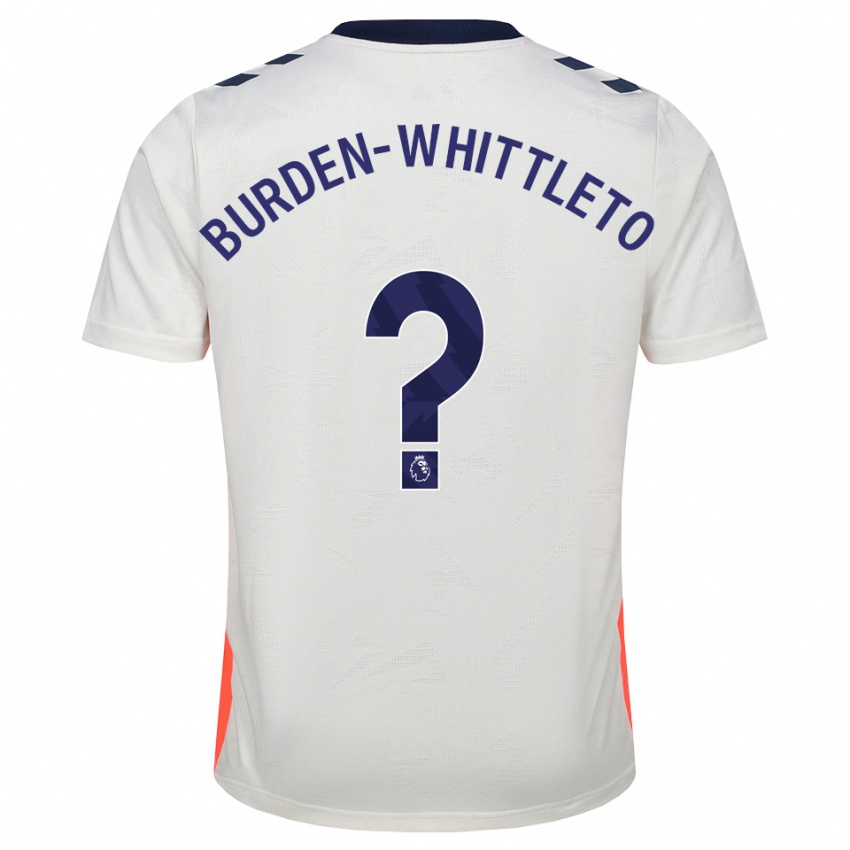 נשים Charlie Burden-Whittleton #0 לבן כתום כחול מלכותי הרחק ג'רזי 2026/27 חולצה קצרה