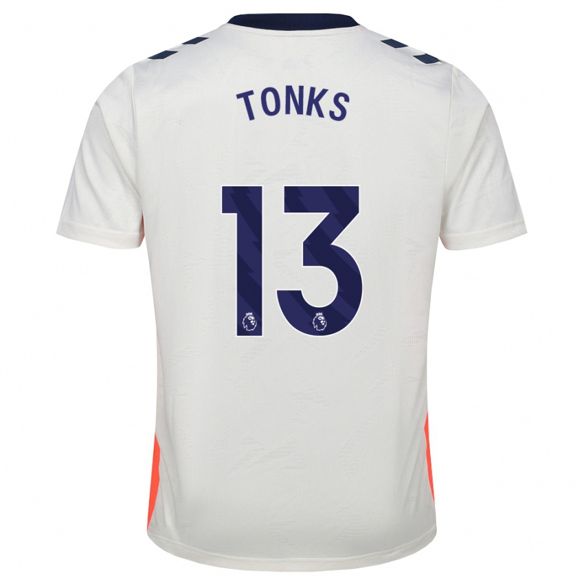 נשים Harrison Tonks #13 לבן כתום כחול מלכותי הרחק ג'רזי 2026/27 חולצה קצרה