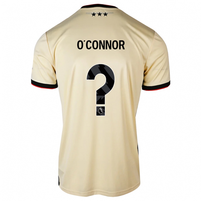 נשים Daniel O'connor #0 שיפון לימון שחור אדום הרחק ג'רזי 2026/27 חולצה קצרה
