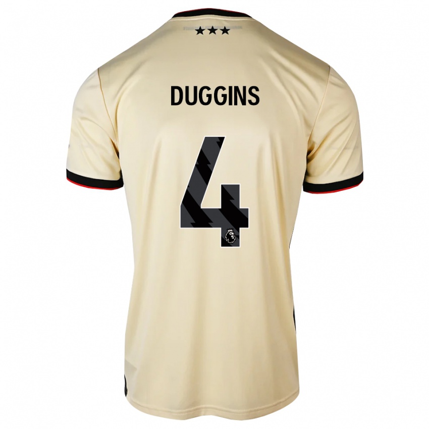 נשים Harvey Duggins #4 שיפון לימון שחור אדום הרחק ג'רזי 2026/27 חולצה קצרה