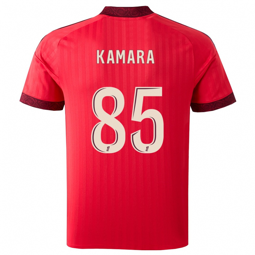 נשים Noham Kamara #85 בורגונדי אדום לבן הרחק ג'רזי 2026/27 חולצה קצרה