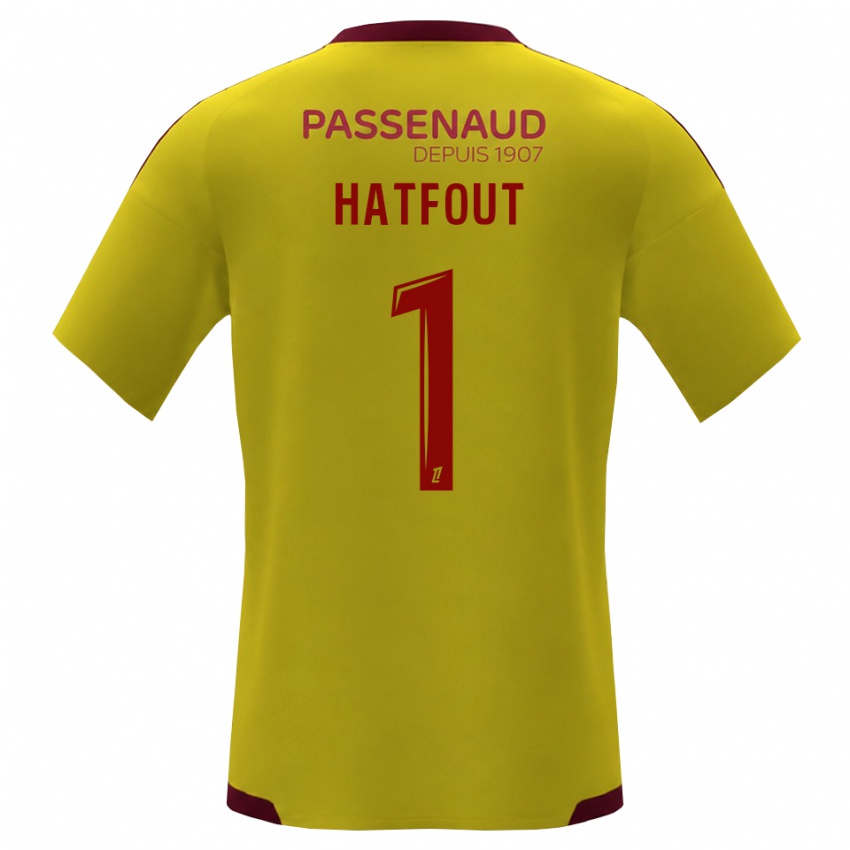 נשים Ewan Hatfout #1 צהוב אדום ירוק הרחק ג'רזי 2026/27 חולצה קצרה