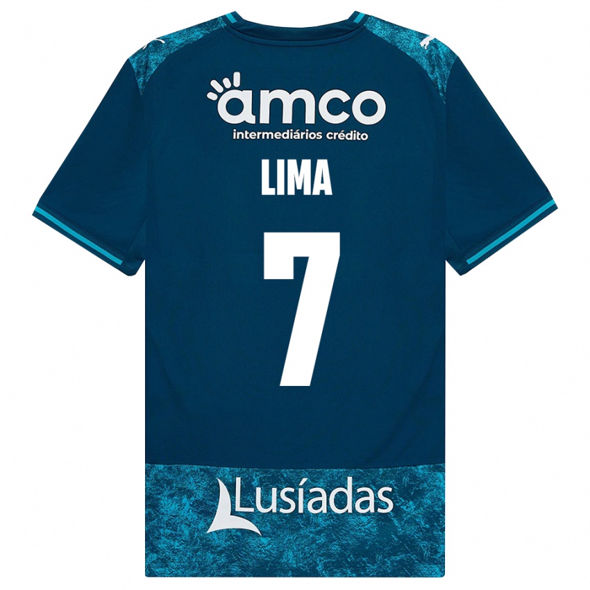 נשים Heriksson Lima #7 אפור כהה טורקיז בינוני הרחק ג'רזי 2026/27 חולצה קצרה
