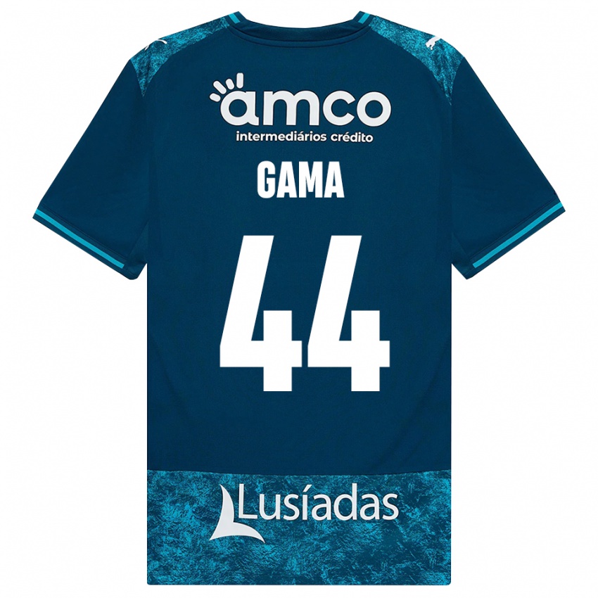 נשים Dinis Gama #44 אפור כהה טורקיז בינוני הרחק ג'רזי 2026/27 חולצה קצרה