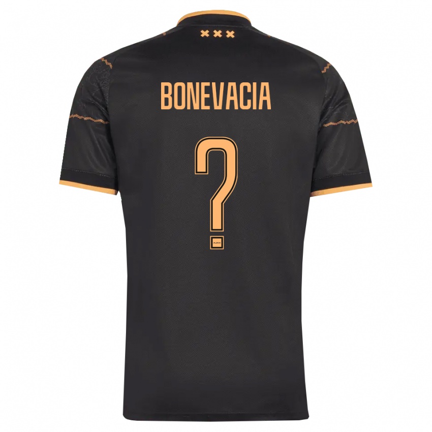 נשים Giuliano Bonevacia #0 שחור כתום הרחק ג'רזי 2026/27 חולצה קצרה
