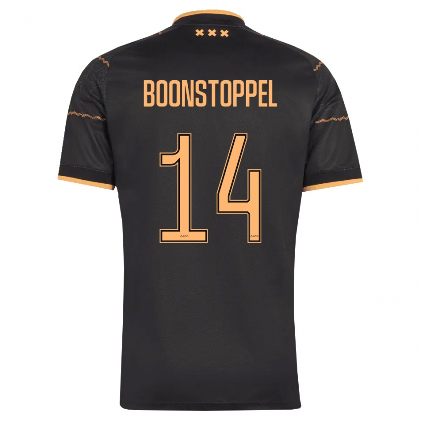 נשים Jesse Boonstoppel #14 שחור כתום הרחק ג'רזי 2026/27 חולצה קצרה