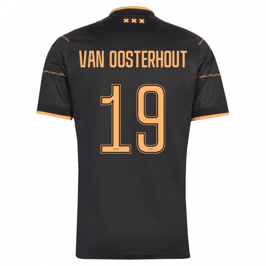 נשים Charly Van Oosterhout #19 שחור כתום הרחק ג'רזי 2026/27 חולצה קצרה