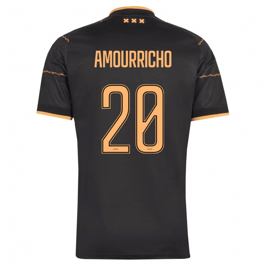 נשים Amourricho Van Axel Dongen #20 שחור כתום הרחק ג'רזי 2026/27 חולצה קצרה