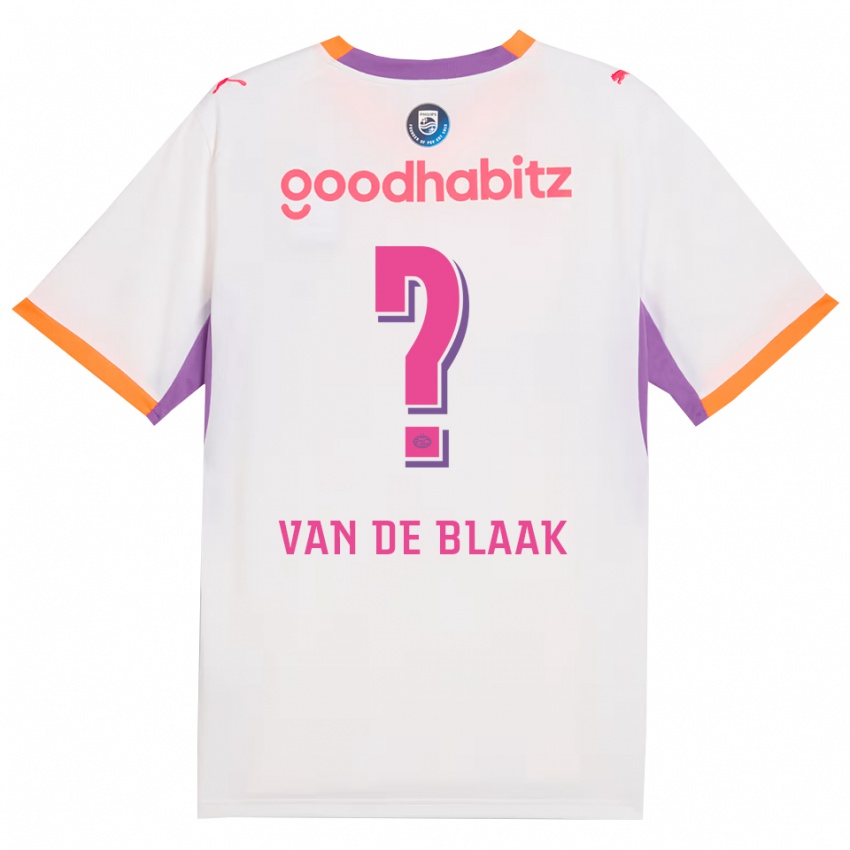 נשים Emmanuel Van De Blaak #0 לבן סגול כתום הרחק ג'רזי 2026/27 חולצה קצרה