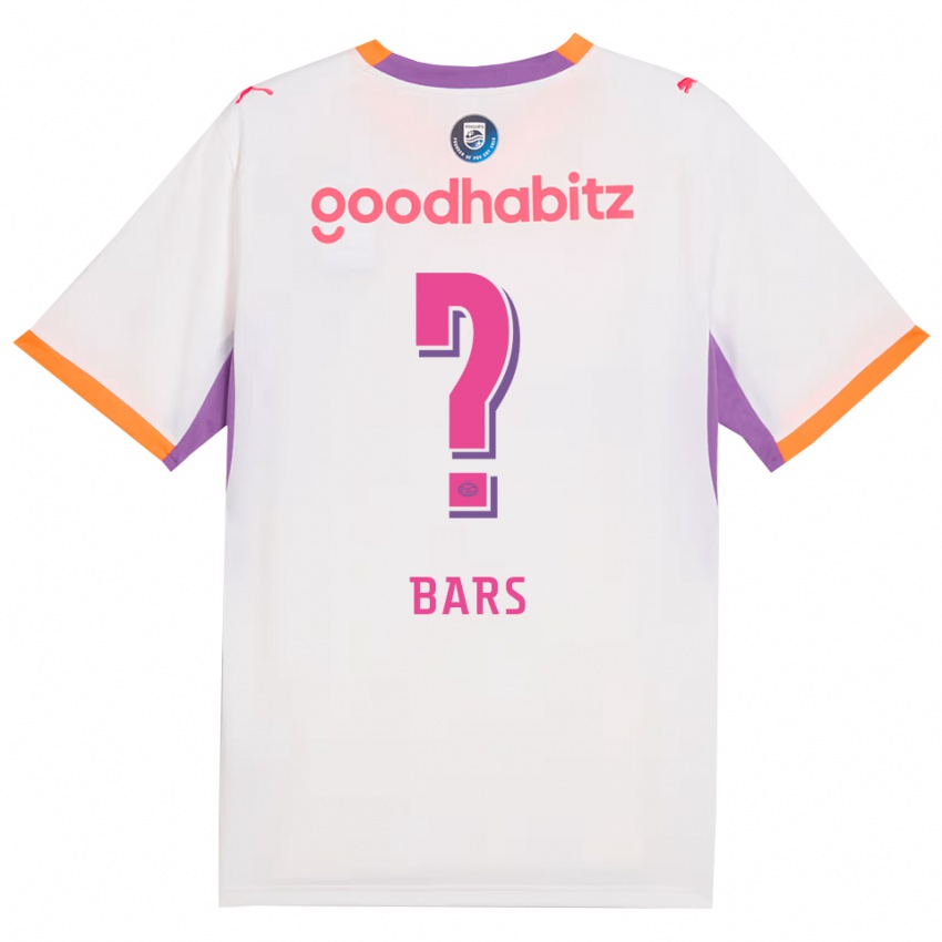 נשים Emir Bars #0 לבן סגול כתום הרחק ג'רזי 2026/27 חולצה קצרה