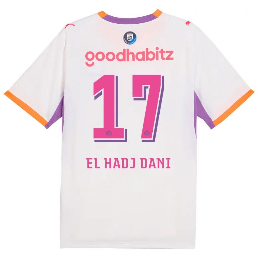 נשים Soudais El Hadj Dani #17 לבן סגול כתום הרחק ג'רזי 2026/27 חולצה קצרה