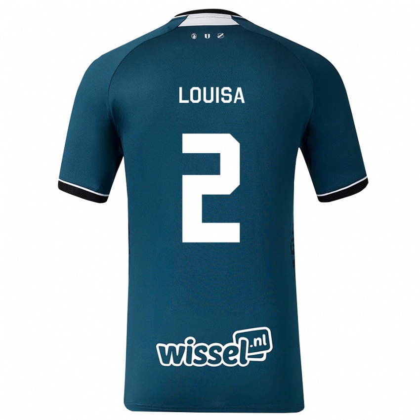 נשים Genairo Louisa #2 אפור כהה לבן הרחק ג'רזי 2026/27 חולצה קצרה