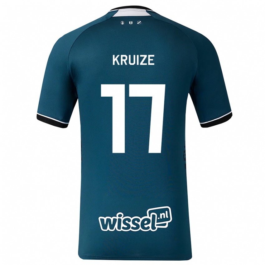 נשים Elisha Kruize #17 אפור כהה לבן הרחק ג'רזי 2026/27 חולצה קצרה