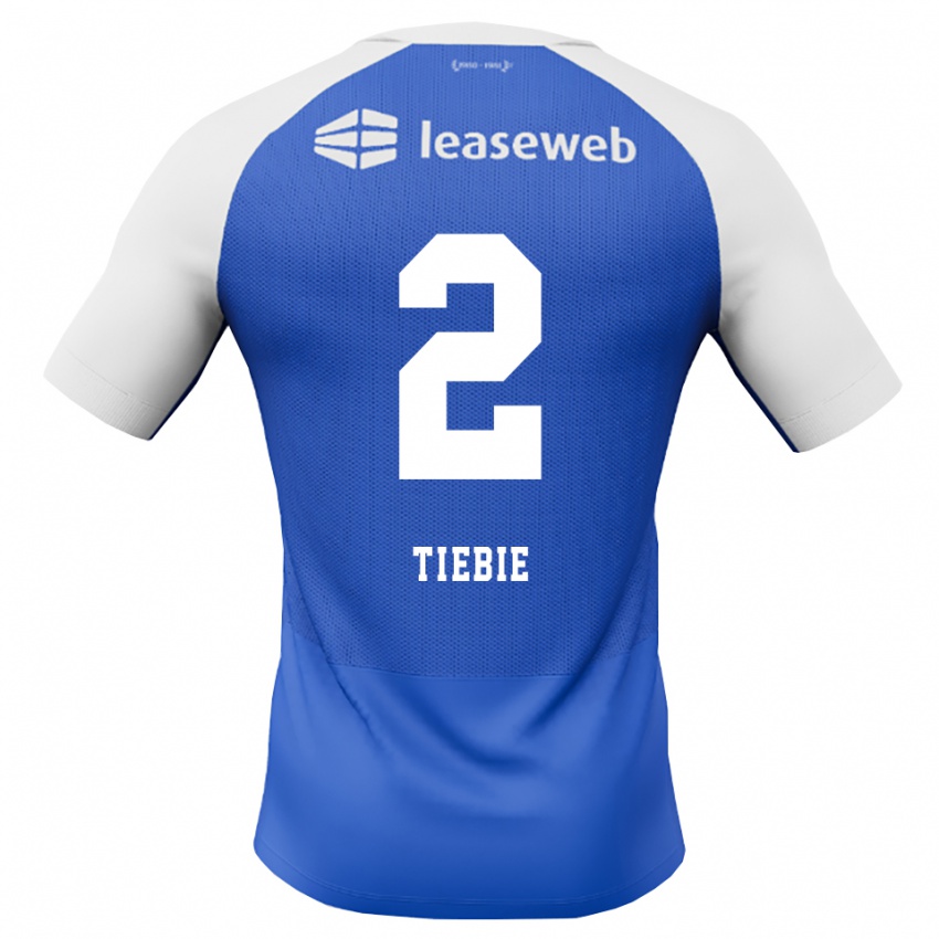 נשים Job Tiebie #2 כחול דודוד אדום לבן הרחק ג'רזי 2026/27 חולצה קצרה