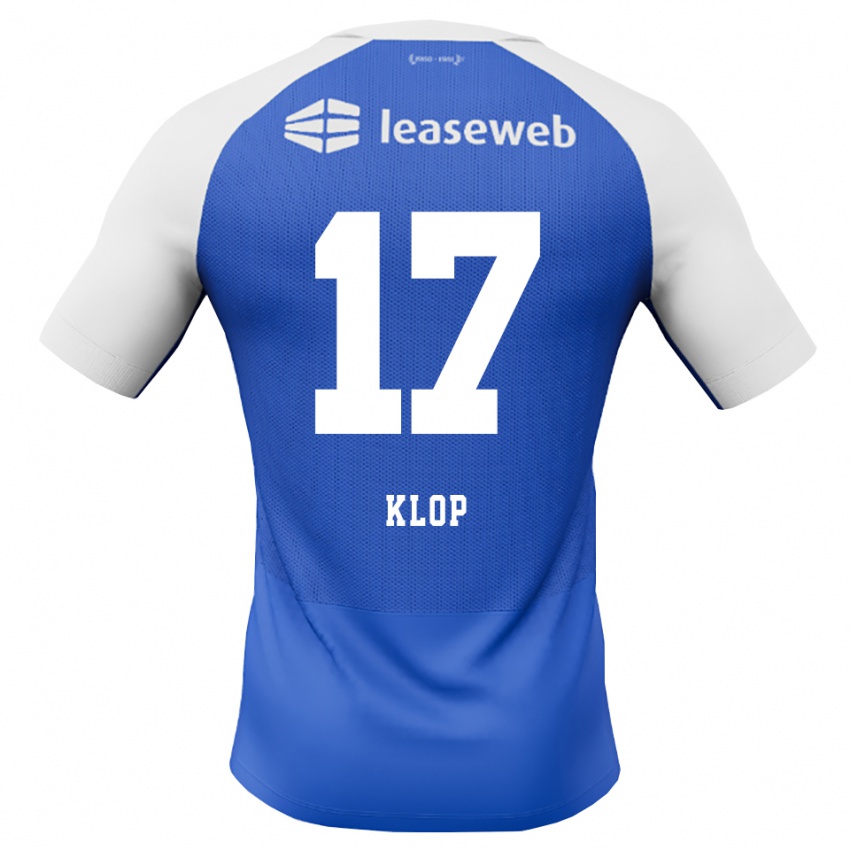 נשים Cas Klop #17 כחול דודוד אדום לבן הרחק ג'רזי 2026/27 חולצה קצרה