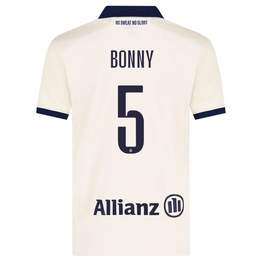 נשים Chionne Bonny #5 בז' שחור הרחק ג'רזי 2026/27 חולצה קצרה
