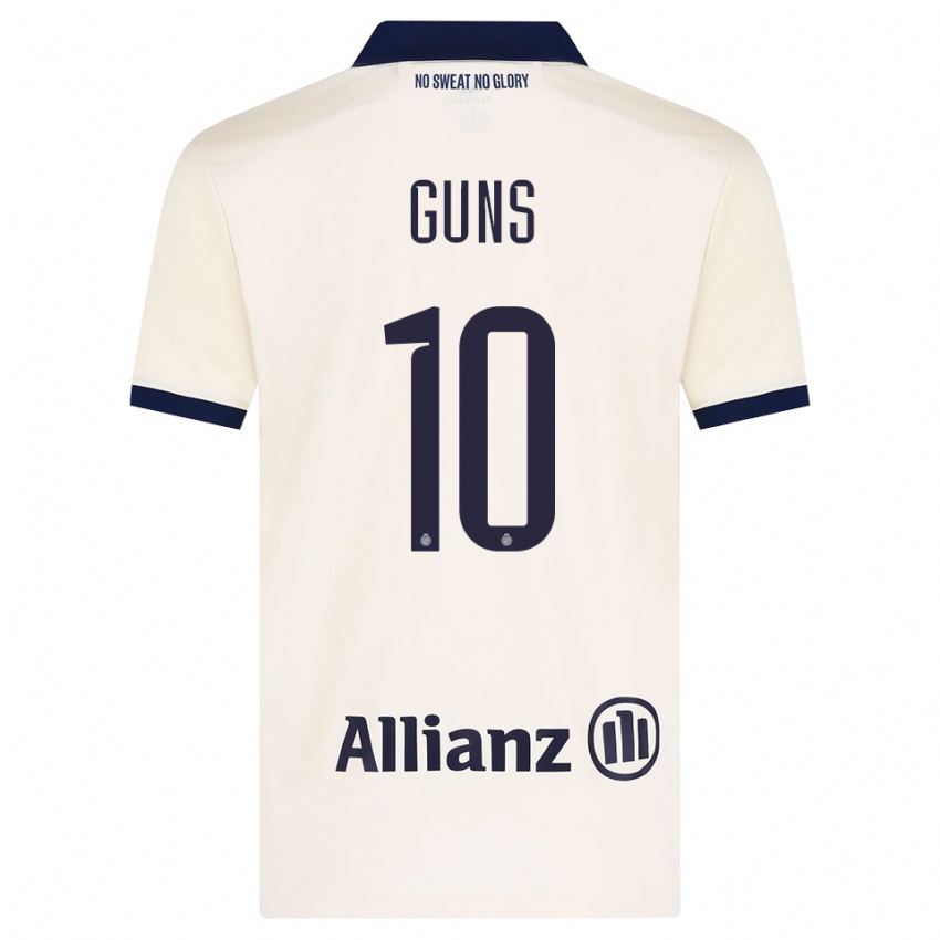 נשים Celien Guns #10 בז' שחור הרחק ג'רזי 2026/27 חולצה קצרה