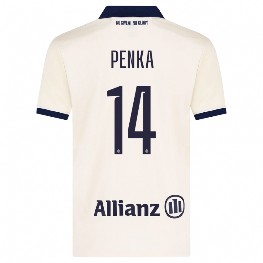 נשים Godfried Penka #14 בז' שחור הרחק ג'רזי 2026/27 חולצה קצרה