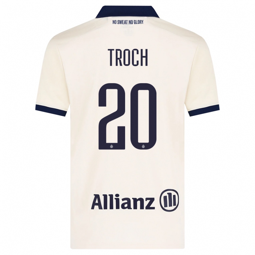 נשים Stan Troch #20 בז' שחור הרחק ג'רזי 2026/27 חולצה קצרה