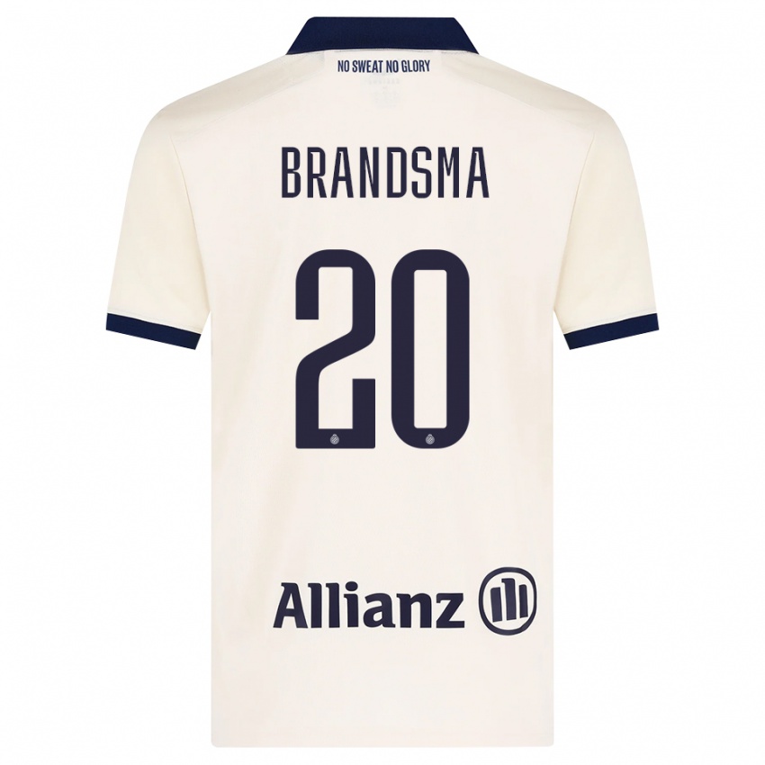 נשים Ilke Brandsma #20 בז' שחור הרחק ג'רזי 2026/27 חולצה קצרה