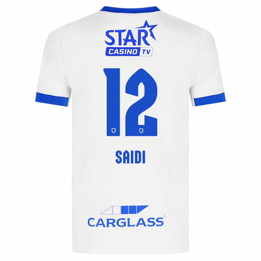 נשים Assil Saidi #12 לבן כחול הרחק ג'רזי 2026/27 חולצה קצרה