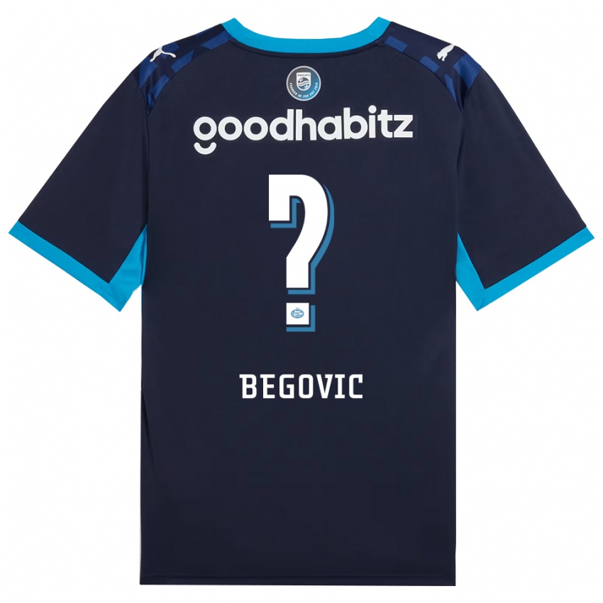 נשים Haris Begovic #0 כחול דודוד כחול רויאל ג'רזי קיט שלישי 2026/27 חולצה קצרה