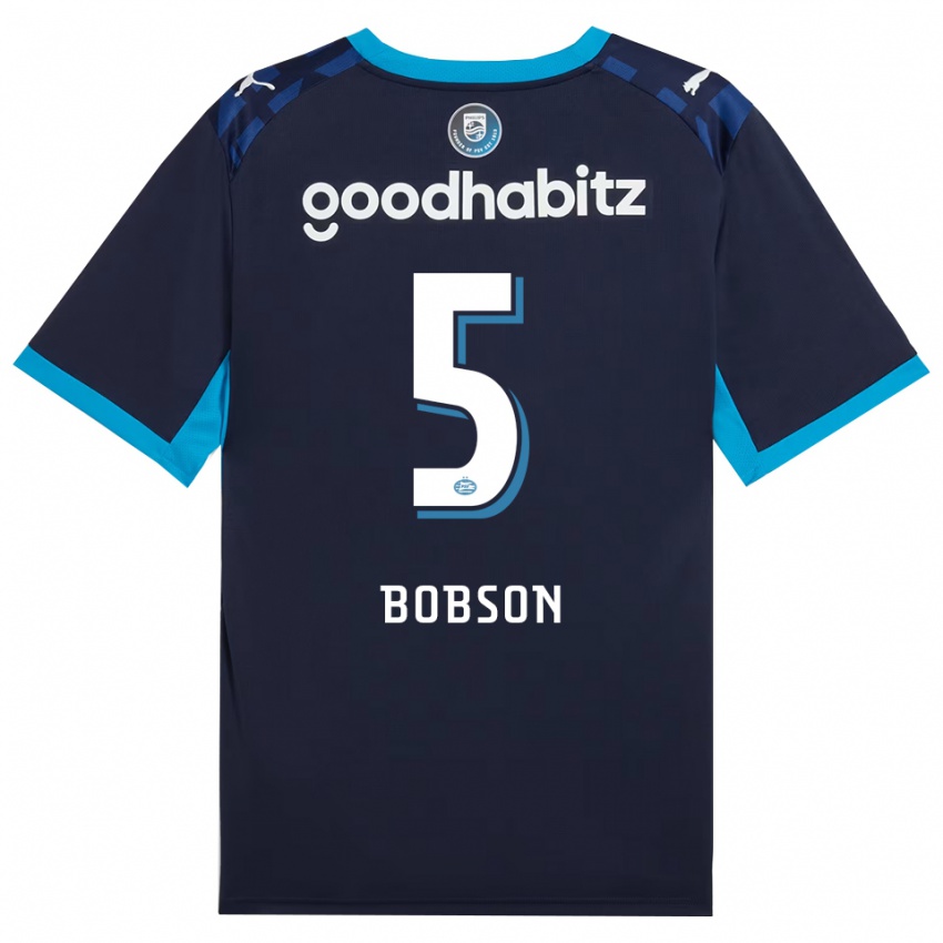 נשים Ersien Bobson #5 כחול דודוד כחול רויאל ג'רזי קיט שלישי 2026/27 חולצה קצרה