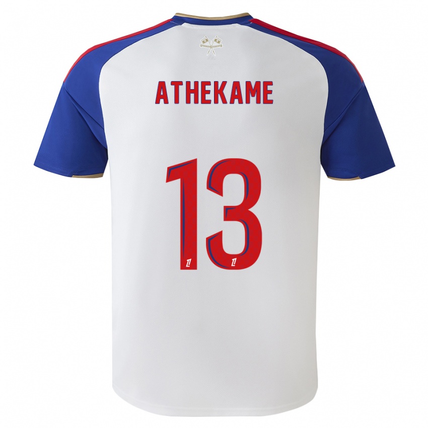 נשים Zachary Athekame #13 כחול מלכותי אדום לבן ג'רזי ביתית 2026/27 חולצה קצרה