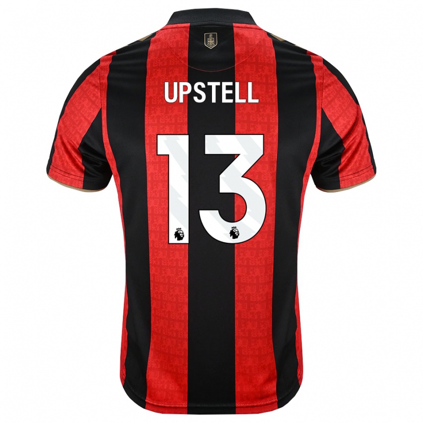 ילדים Will Upstell #13 זהב אדום שחור ג'רזי ביתית 2026/27 חולצה קצרה