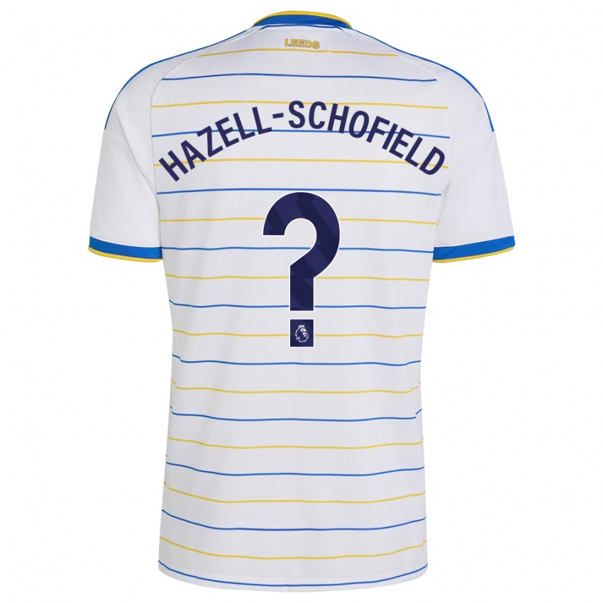 ילדים Marley Hazell-Schofield #0 אדום צהוב כחול ג'רזי ביתית 2026/27 חולצה קצרה