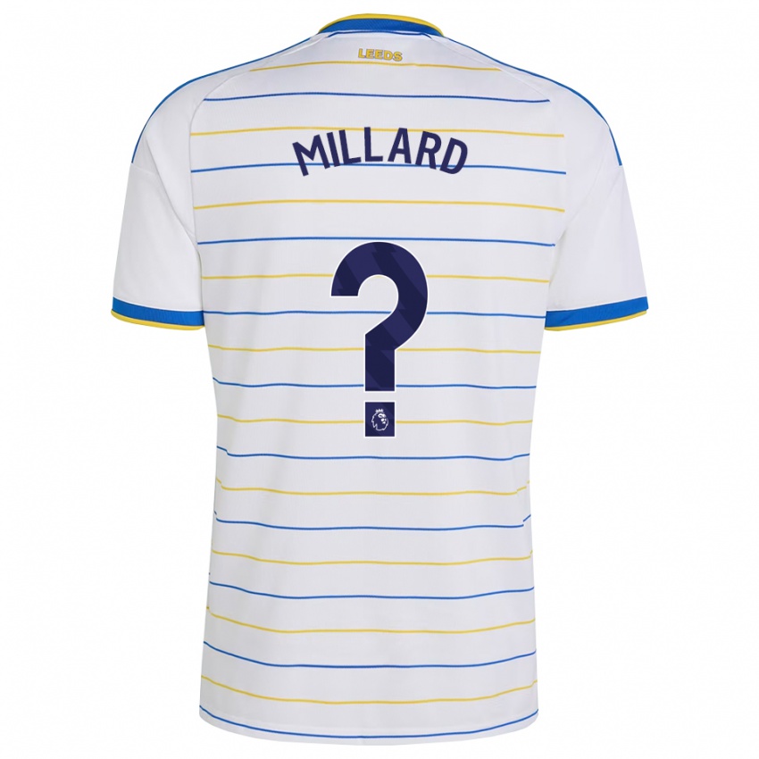 ילדים Alayna Millard #0 אדום צהוב כחול ג'רזי ביתית 2026/27 חולצה קצרה