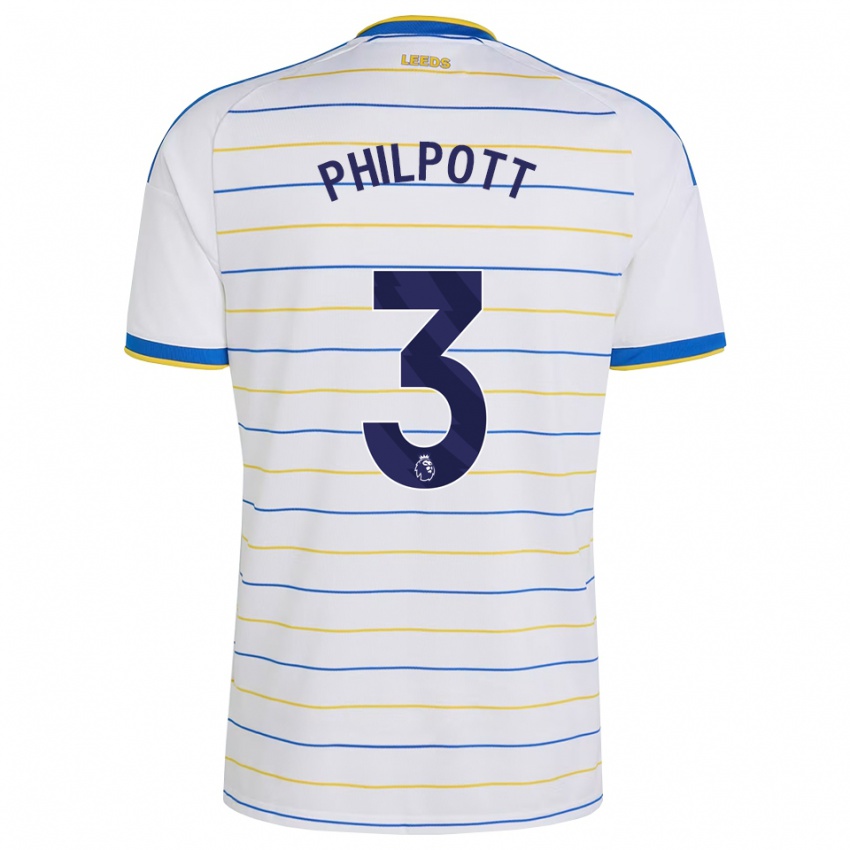 ילדים Louie Philpott #3 אדום צהוב כחול ג'רזי ביתית 2026/27 חולצה קצרה