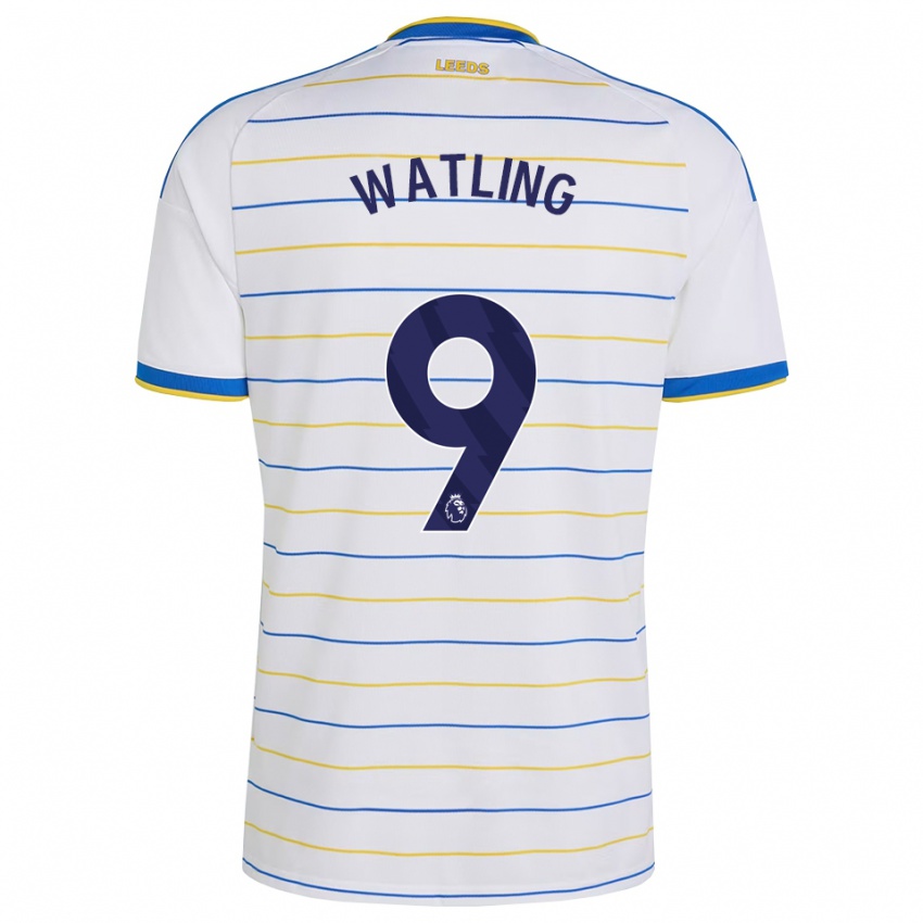 ילדים Bailey Watling #9 אדום צהוב כחול ג'רזי ביתית 2026/27 חולצה קצרה