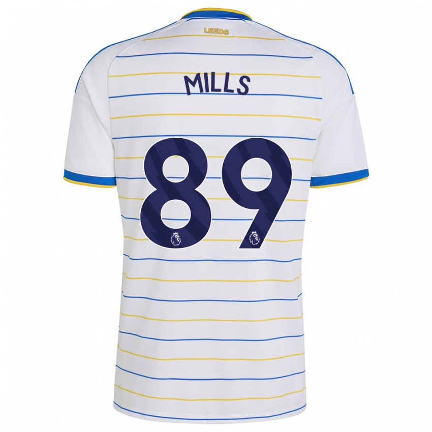 ילדים Callum Mills #89 אדום צהוב כחול ג'רזי ביתית 2026/27 חולצה קצרה