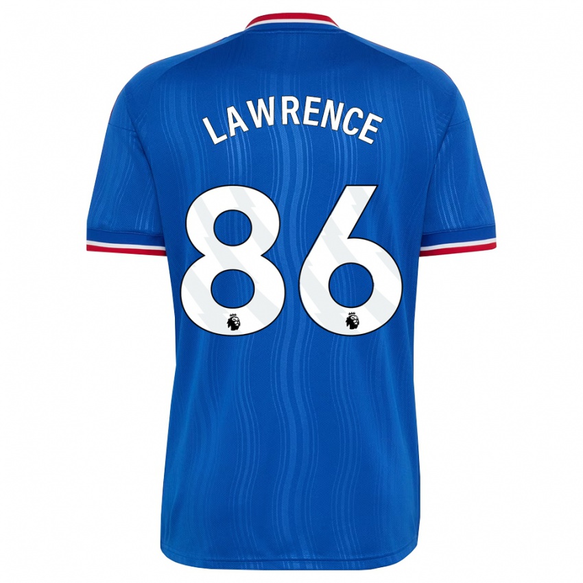 ילדים Marcus Lawrence #86 כחול לבן אדום הרחק ג'רזי 2026/27 חולצה קצרה